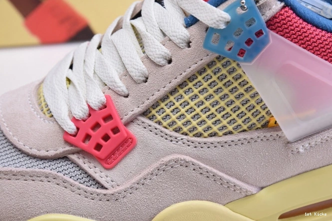 1st Kicks Shoes Retro 4 Ice Union Jordan Air Guava DC9533-800 0724